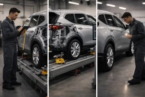 Car repair process in a body shop