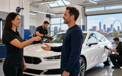 Auto Body Repair Timeline in St. Louis: Drop-Off to Delivery