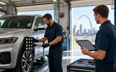 Collision Repair in St. Louis: Step-by-Step Walkthrough for ADAS Vehicles