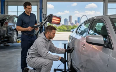 What Happens to Auto Body Repairs in St. Louis Summer Heat